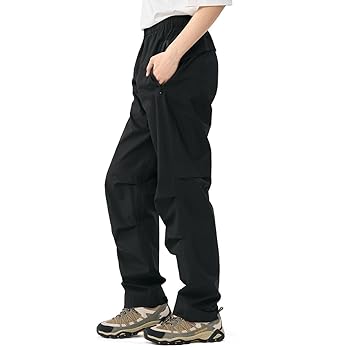 Amazon | [アクレイス] レインパンツ レディース ストレッチ